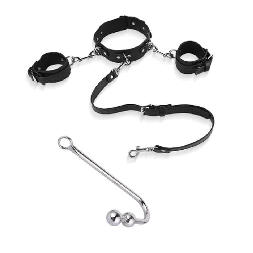 Elegant 5334 Collar and with Cuffs Hook Beaded Anal 1214